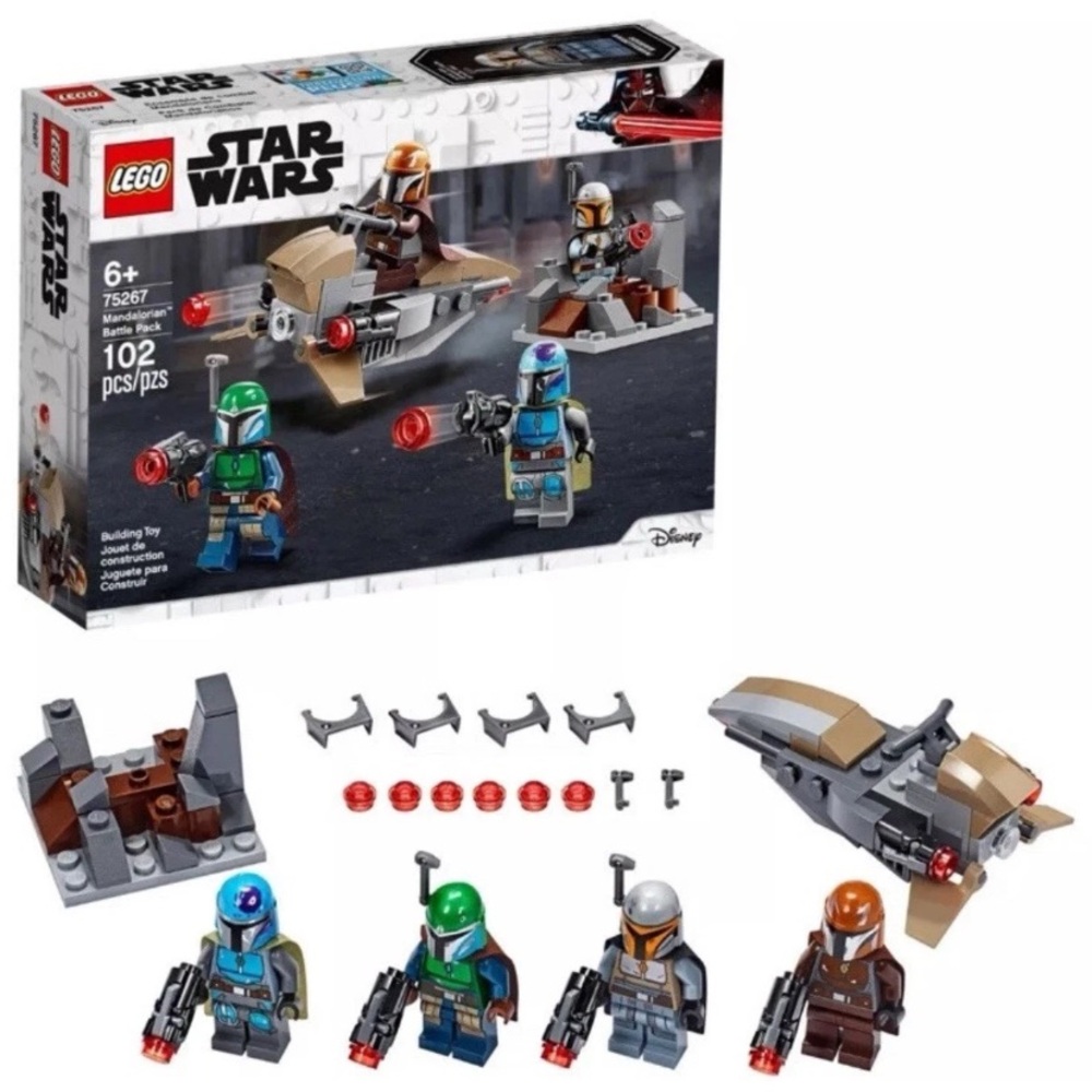 Lego Star Wars 75267 Mandalorian Battle Pack - Brown, Blue, Black - Picture 2 of 9